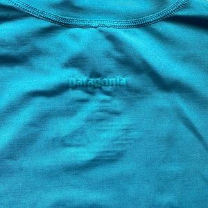 Patagonia Womens Rashguard NWT. Ocean blue, Sz M